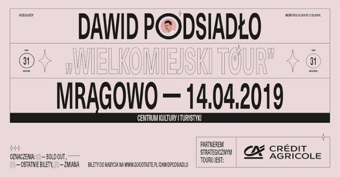 Dawid Podsiadło w Mrągowie