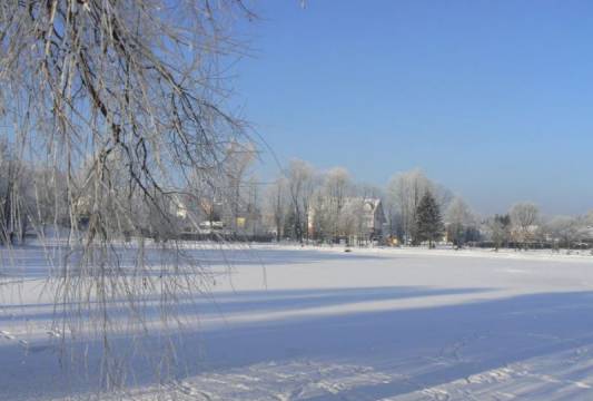 Jeziorko Magistrackie zimą, foto Beata Gida