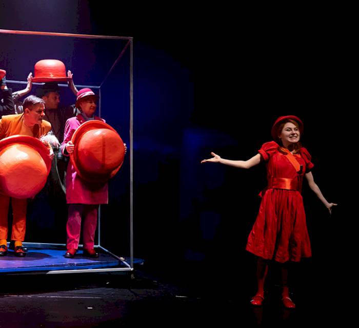 CZERWONY KAPTUREK w inscenizacji Teatru Lalki i Aktora z Łomży