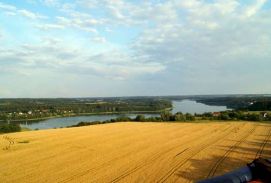 Mrągowo i okolice z lotu ptaka, fot. Natalia Koptas