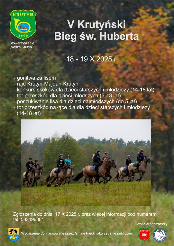 V Krutyński Bieg św. Huberta