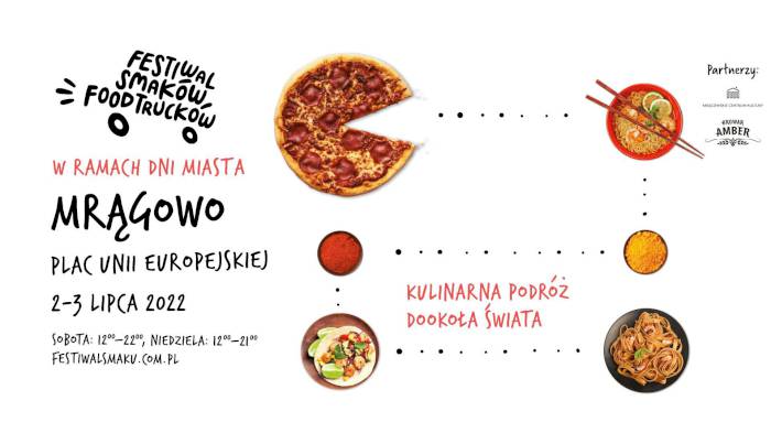 Festiwal Smaków Food Trucków w Mrągowie