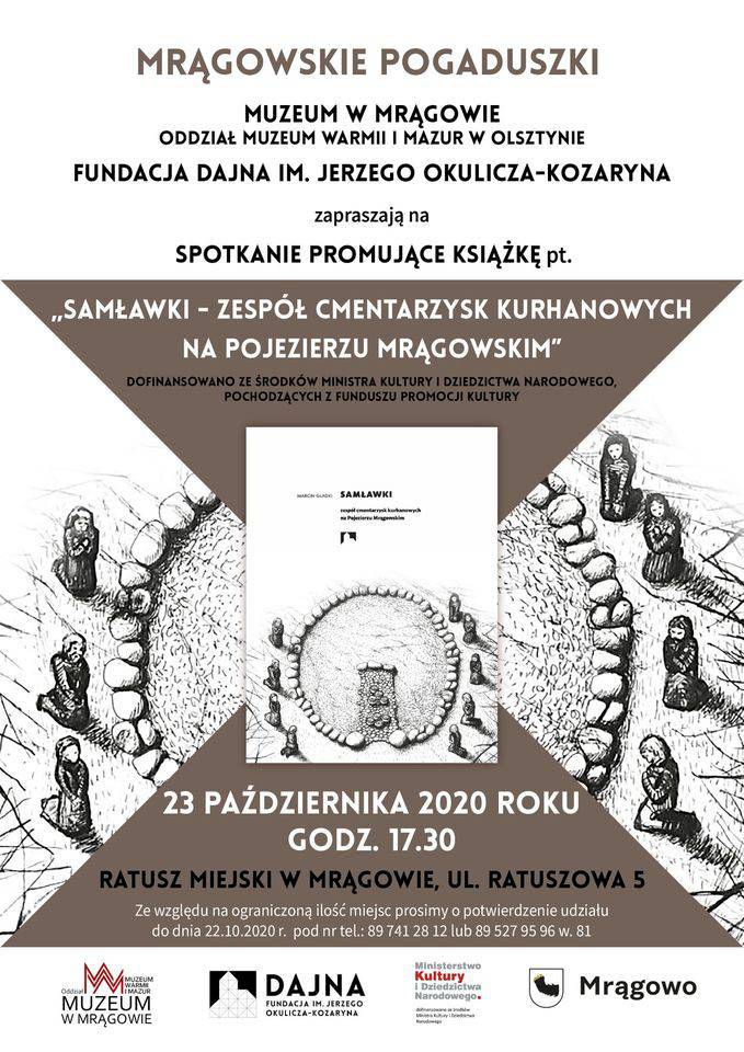 Mrągowskie Pogaduszki - Samławki, zespół cmentarzysk kurhanowych na Pojezierzu Mrągowskim