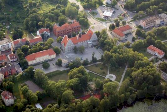 Mrągowo i okolice z lotu ptaka, fot. Natalia Koptas