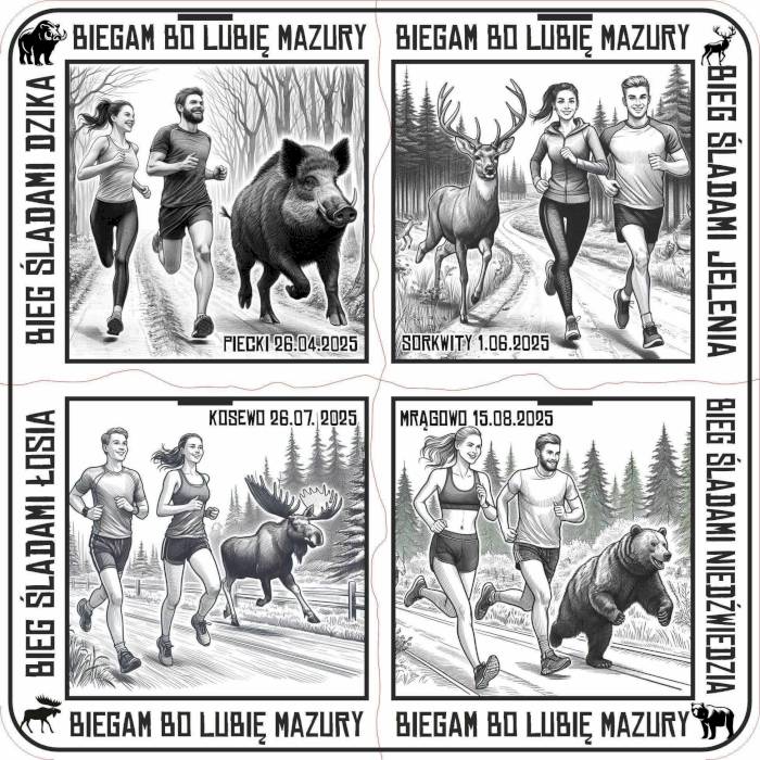Biegam Bo Lubię Mazury - Bieg Śladami Niedźwiedzia