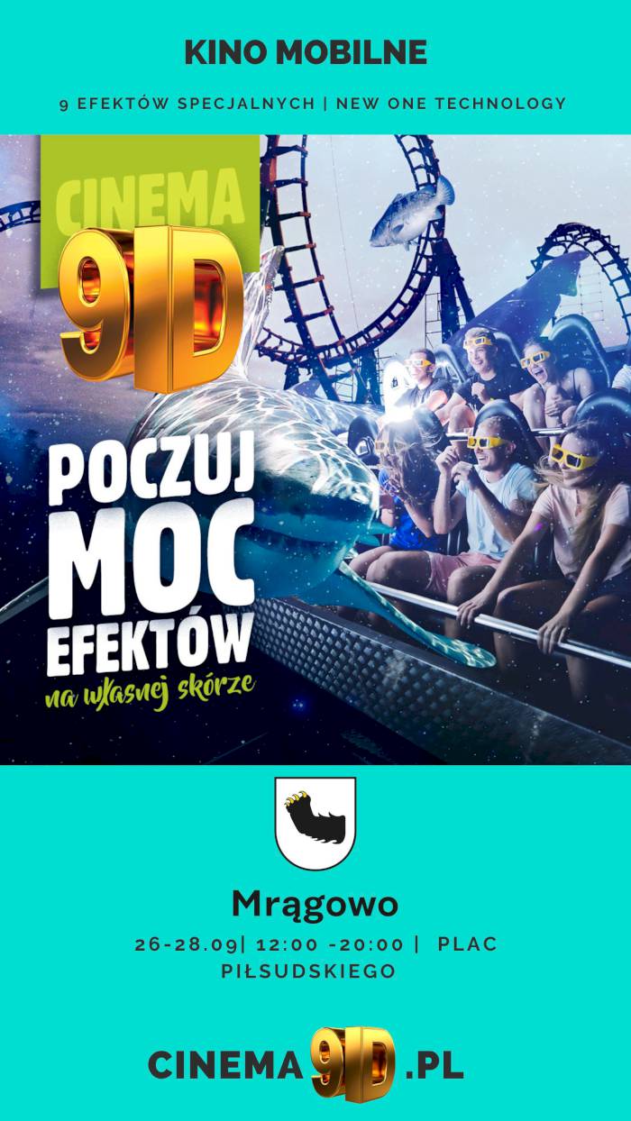 Kino 9D w Mrągowie