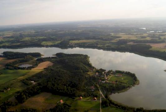 Mrągowo i okolice z lotu ptaka, fot. Natalia Koptas