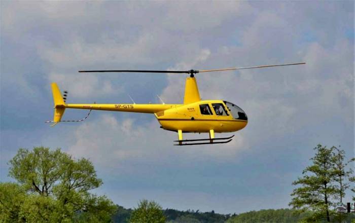 Lot widokowy śmigłowcem