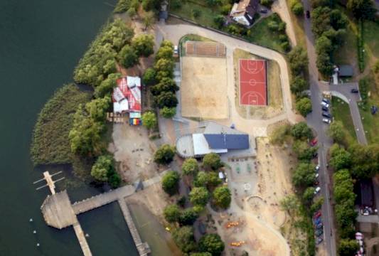 Mrągowo i okolice z lotu ptaka, fot. Natalia Koptas