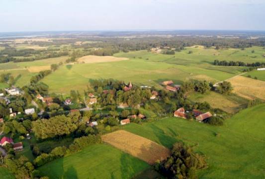 Mrągowo i okolice z lotu ptaka, fot. Natalia Koptas
