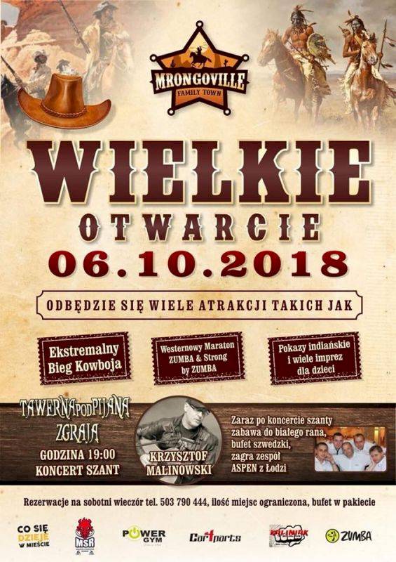 Wielkie otwarcie Mrongoville Family Town