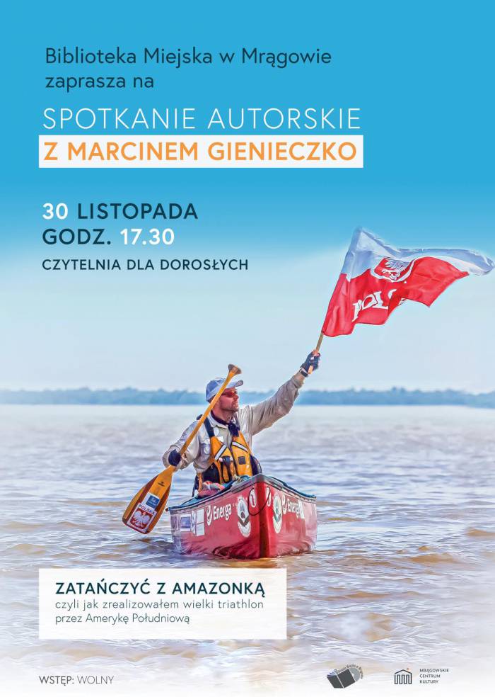 Spotkanie autorskie z Marcinem Gienieczko