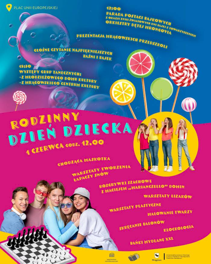 Rodzinny Dzień Dziecka w Mrągowie
