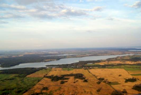 Mrągowo i okolice z lotu ptaka, fot. Natalia Koptas