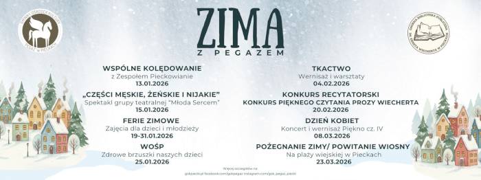 Zima z Pegazem – kulturalne atrakcje w Pieckach