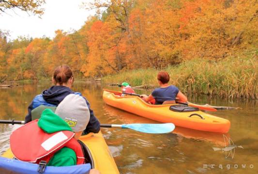 Spływ kajakiem po Krutyni, fot. Robert Wróbel