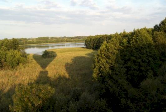 Mrągowo i okolice z lotu ptaka, fot. Natalia Koptas