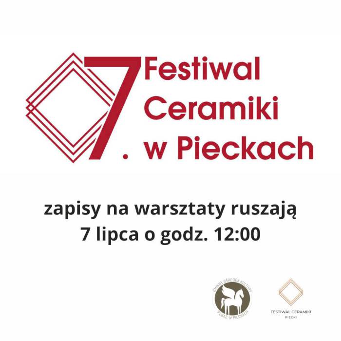 Festiwal Ceramiki w Pieckach - WARSZTATY