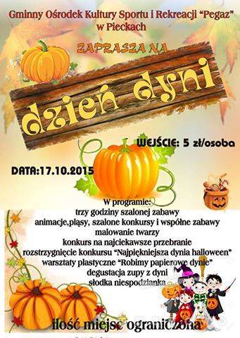 Dzień Dyni i konkurs na Najpiękniejszą dynię Halloween