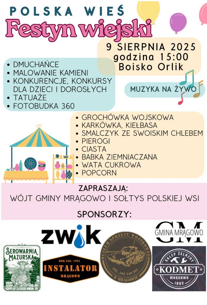 Festyn wiejski w Polskiej Wsi