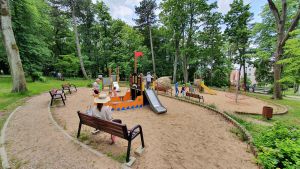 Park Sikorskiego w Mrągowie