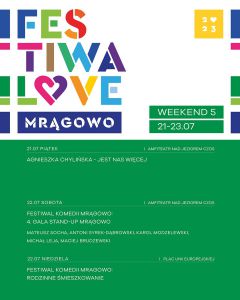 Festiwalowe Mrągowo 2023 - weekend V