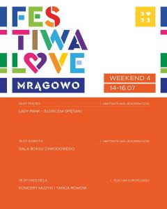 Festiwalowe Mrągowo 2023 - weekend IV