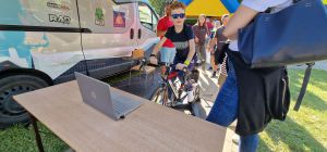 Edukacyjny Piknik rodzinny Love Rower 2023, fot. Mrągowskie Stowarzyszenie Rowerowe