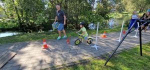 Edukacyjny Piknik rodzinny Love Rower 2023, fot. Mrągowskie Stowarzyszenie Rowerowe