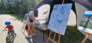 Edukacyjny Piknik rodzinny Love Rower 2023, fot. Mrągowskie Stowarzyszenie Rowerowe