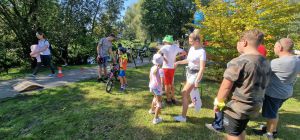 Edukacyjny Piknik rodzinny Love Rower 2023, fot. Mrągowskie Stowarzyszenie Rowerowe