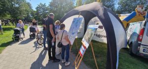 Edukacyjny Piknik rodzinny Love Rower 2023, fot. Mrągowskie Stowarzyszenie Rowerowe