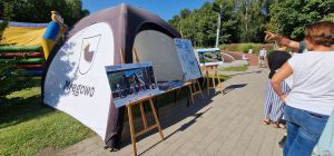 Edukacyjny Piknik rodzinny Love Rower 2023, fot. Mrągowskie Stowarzyszenie Rowerowe